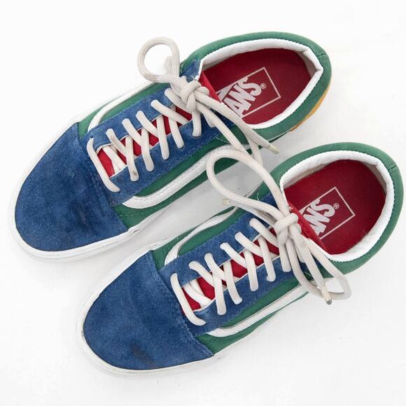 Vans Yacht Club Old Skool Sk8 Lo Color Block Sneakers Size Men's 4.5 Women's 6 - Picture 2 of 10